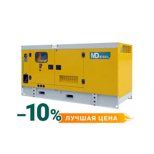 Резервный дизельный генератор МД АД-100С-Т400-1РКМ29 в шумозащитном кожухе